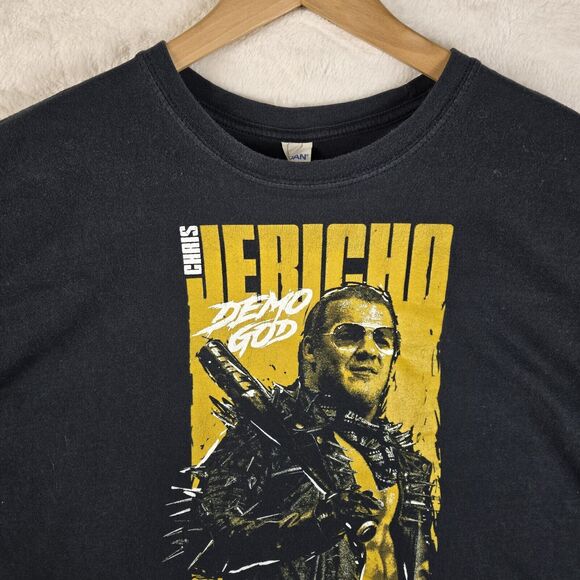 Chris Jericho Demo God Shirt Size XXL Wrestling Tee AEW WWE WWF Vintage Style - Picture 3 of 7